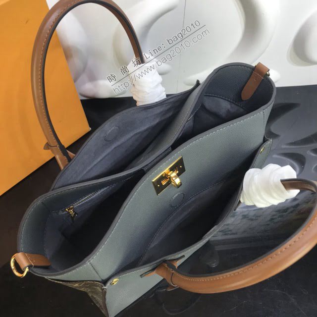 路易威登LV女包 On My Side手袋 lv新款小牛皮手提肩背包  ydh3814